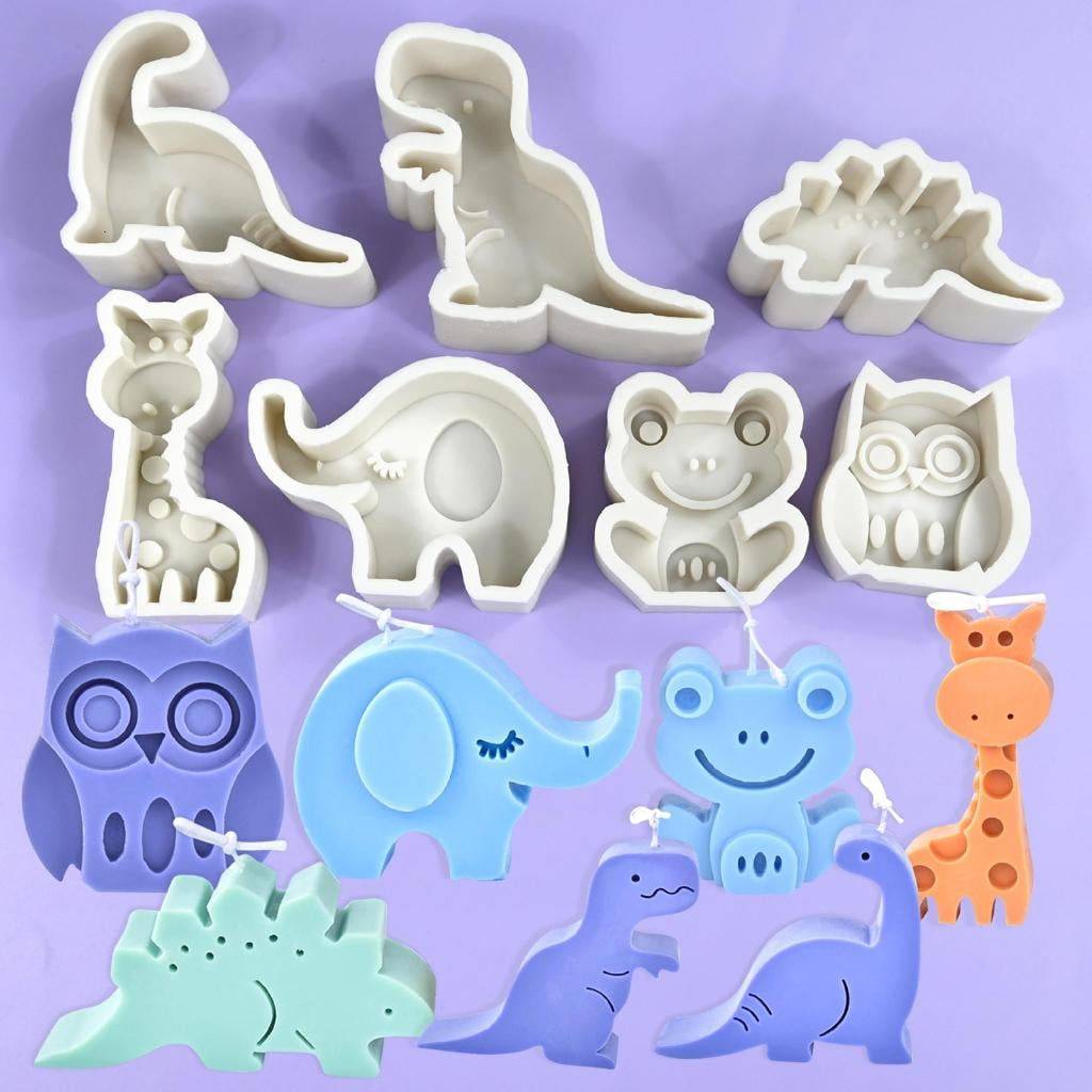 Easy to Clean Silicone Mold Irregular Candle Mould Practical Jewelry Making Tool