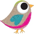 thumbnail image 2 of Ashley Productions Magnetic Whiteboard Eraser, Burlap Scribble Tweet, Pack of 6, 2 of 3