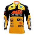 thumbnail image 4 of Camiseta de carreras de secado rápido y manga larga para hombre, para ciclismo de montaña, de carretera, MTB, verano 2024, 4 of 5