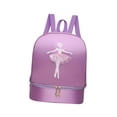thumbnail image 3 of Mochila de baile de Ballet Yuyangstore Bolso de bailarina para niñas Estilo morado A, 3 of 8