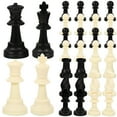 thumbnail image 4 of 1 Ensemble Pièces d'Échecs de Remplacement en Plastique Pièces d'Échecs Internationales, 4 of 9