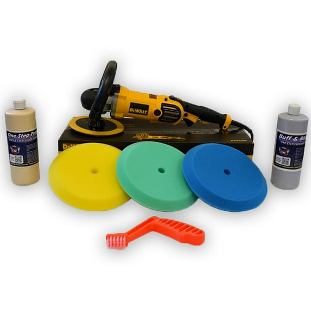 DeWalt Buffer Polisher "Time Saver" Value Package
