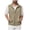 Khaki, variant on Men's Lightweight Softshell Vest Windproof Sleeveless Jacket for Travel Hiking Running Golf(Khaki,5XL)