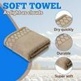 thumbnail image 3 of AUQ Wash Gags for Body,Even Fiber Loop Distribution Wash Cloths for Body,High Liquid Retention Hand Towels,Gray,29.53*13.78*0.39in, 3 of 7