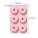 thumbnail image 4 of Billuyoard Gel de sílice tipo 6 Donut de silicona, herramienta para hacer postres DIY con 6 agujeros, herramienta de decoración de pasteles para Cocina y Comedor, 4 of 6