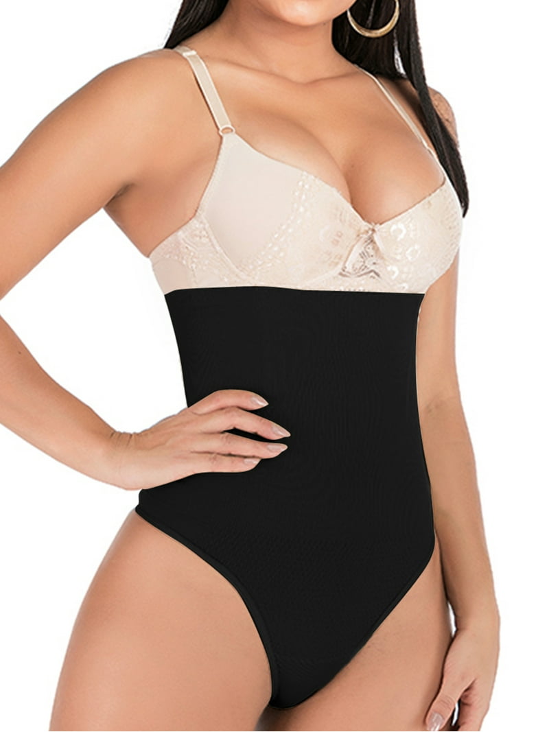Youloveit Women's Waistband Girdle Belly Slimming Sexy Thong Panties  Bodysuit Shaping Underwear Tummy Control Thong Corset Slender - Walmart.com