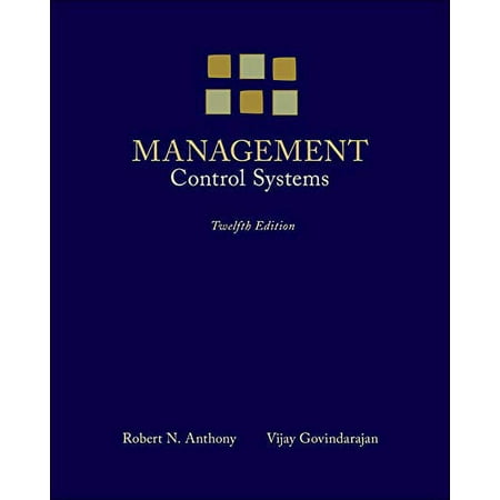 UPC: 9780073100890 | Management Control Systems