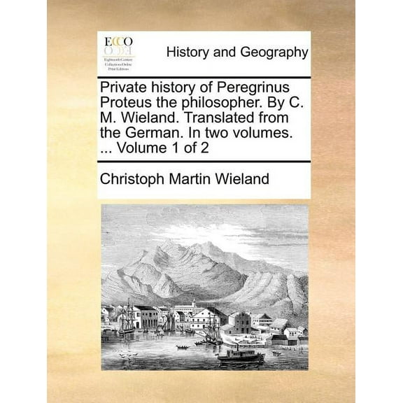 Private History Of Peregrinus Proteus Th
