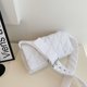 thumbnail image 2 of Bolso Bandolera Acolchado Con Hebilla para Mujer (blanco), 2 of 9