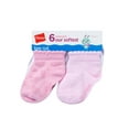 thumbnail image 2 of Hanes Toddler Girl Low Cut Socks, 6 Pack, Sizes 6M-5T, 2 of 4