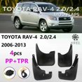 thumbnail image 2 of unique Car MudFlaps Mudguards Anti Splash For Toyota RAV4 RAV-4 2.0L 2.4L 2006-2013 Front Rear Wheels Fender Car Accessories 4Pcs, 2 of 5