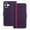 Purple, variant on for iPhone 16 Case Wallet with Card Holder, Business PU Leather Kickstand Magnetic Closure Shockproof Folio Book Style Protective Purse Cover Case for iPhone 16, Blue