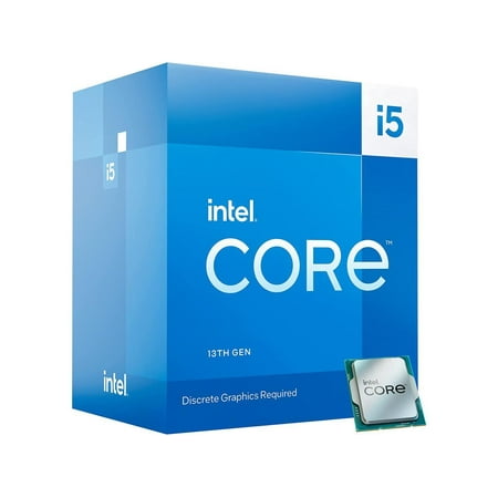 Intel - Core i5-13400F 13th Gen 10 core 6 P-cores + 4 E-cores, 20MB Cache, 2.5 to 4.6 GHz Desktop Processor