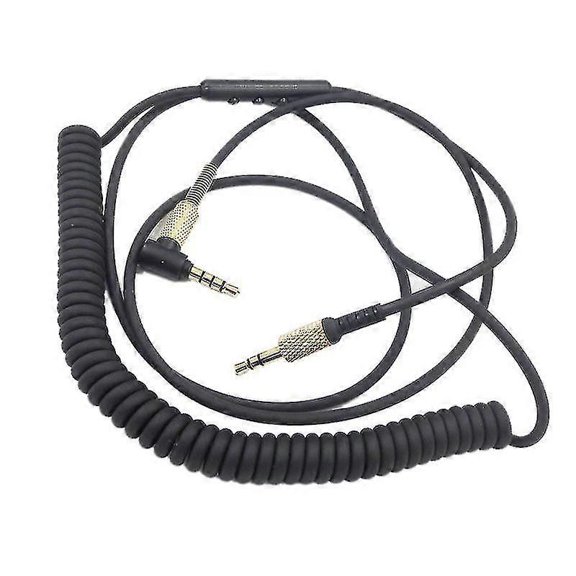 Spring Audio Cable Cord Line For Marshall Major Ii 2 Monitor Bluetooth Headphone