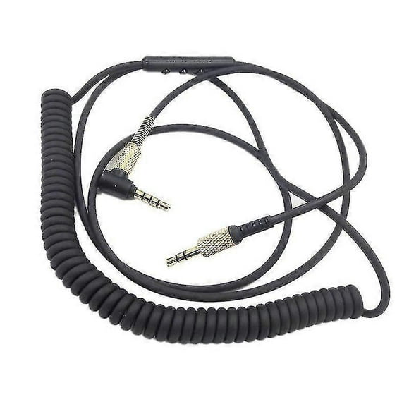 Spring Audio Cable Cord Line For Marshall Major Ii 2 Monitor Bluetooth Headphone