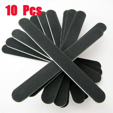 - Luxur 10-pack Pro Nail Art Care Sanding Buffer Manicure Gel Nail File 100/180 Grit