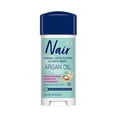 thumbnail image 1 of Nair Crema Depiladora Glides Away Argan Oil 86 ml. Probada por Dermatólogos con Ingredientes Naturales. Piel Suave y Tersa hasta por 1 Semana, 1 of 8