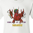 thumbnail image 4 of Inktastic Mardi Gras Come at Me Breaux Crayfish Youth T-Shirt, 4 of 5