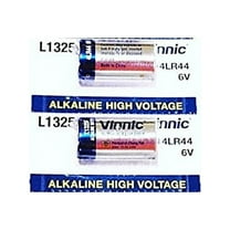2 Pcs Vinnic A28PX 6V Replacement Alkaline Batteries (L1325, 4LR44)