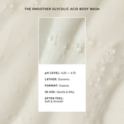Naturium The Smoother Glycolic Acid Exfoliating Body Wash, Soft Smoothing Cleanser, 16.9 fl oz