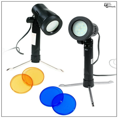 loadstone studio photography continuous 600 lumen led light set for