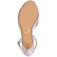 thumbnail image 6 of Journee Womens Jessly Cut Out Design Ankle Strap Kitten Heel Dress Sandals, 6 of 10