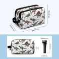 thumbnail image 3 of Toiletries Bag,Cartoon Dinosaurs Names Pattern Mens Womens Toiletry Bag Bathroom Bag,Waterproof Toiletry Travel Bag Dopp Kit Shaving Bag 11x6.3x5.1 Inch, 3 of 5