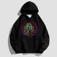 thumbnail image 2 of Men's and Women's Cotton Plush Sweatshirt Loose Juice Printed Pullover Halloween Party Hoodie Halloween Basic Wear Gift Y2K, 2 of 5