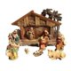 thumbnail image 2 of Familia Católica Nacimiento Nacimiento Nacimiento De Jesús De Ornamento Gloria Figurina del nacimiento de Jesús, 2 of 8