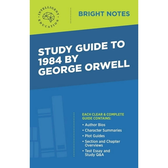 Bright Notes Study Guide to 1984 by George Orwell, (Paperback)