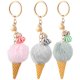 thumbnail image 5 of llaveros de helado con forma de bolsa, colgantes de peluche, para postres y helados., 5 of 7