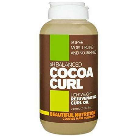 Beautiful Nutrition Cocoa Curl Rejuvenating Curl Oil, 8.8 Ounce