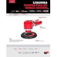 thumbnail image 2 of Lijadora Roto Orbital Neumatica 6in 90psi Metal Madera Urrea Urrea  UP870A, 2 of 3