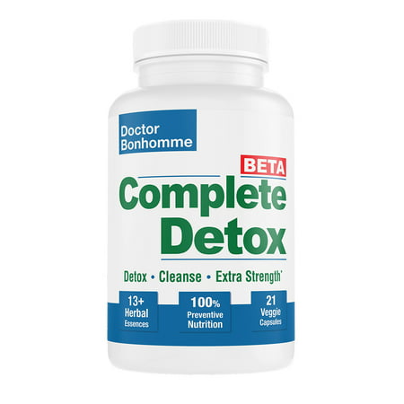 Complete Detox [BETA Formula ]7 day 21 Caps ? Accelerated whole body detox with laxative for most thorough