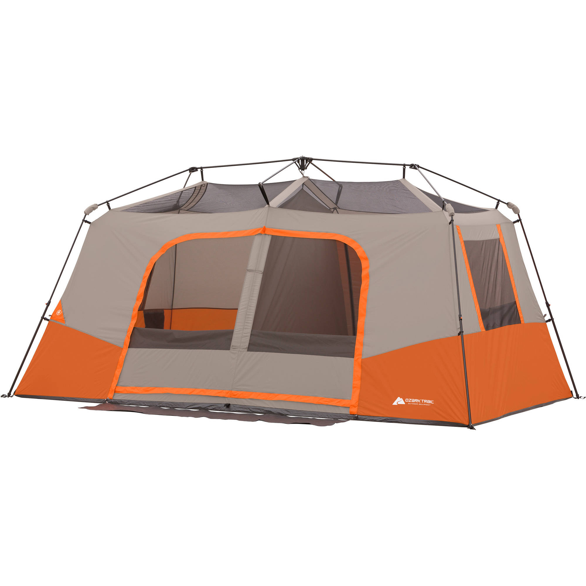 Carpa Instantánea Ozark Trail para 11 Personas con Habitación Privada, Carpa Familiar de 3 Habitaciones con Toldo 2