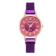 thumbnail image 2 of Juxiaoshou Montre Mode pour Femmes Horloge Acier Inoxydable Décontractée Robe Poignet Cristal, 2 of 9