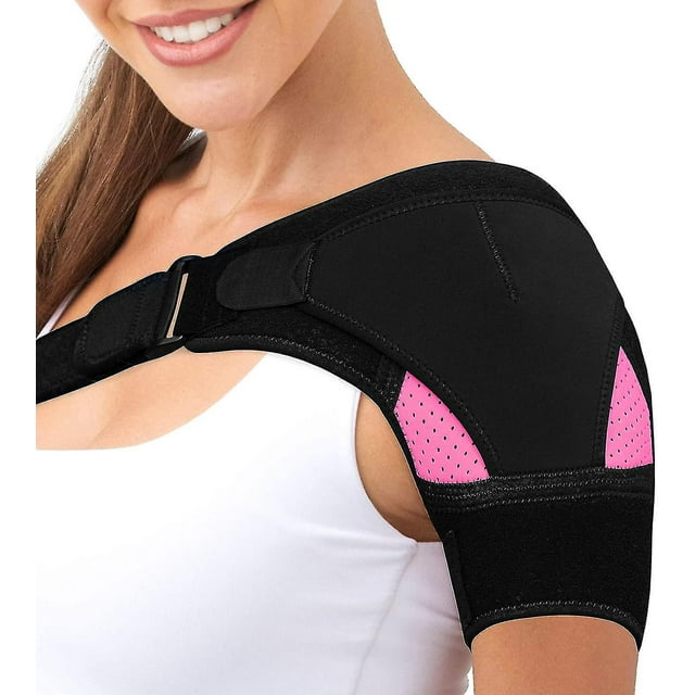 Soporte de hombro LIUYMXG Compresión Neopreno Talla Única Negro