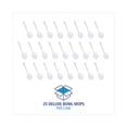 thumbnail image 3 of Deluxe Bowl Mop, 10" Handle, 2" Mop Head, White, 25/Carton | Bundle of 2 Cartons, 3 of 5
