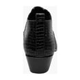 thumbnail image 7 of Stacy Adams Sandoval Cuban Heel Boot Croco print Black 25666-001, 7 of 7