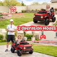 thumbnail image 3 of iYofe 12V Licensed Ford Bronco Raptor Powered Ride-On Truck with Remote Control for Kids, Ages 3+, Red, 3 of 7