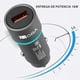 thumbnail image 3 of Cargador Auto 18W con Cable Tipo C QC 3.0 1 Hora Moderno, 3 of 5