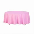 thumbnail image 2 of BalsaCircle 6 Pieces 108" Pink Round Polyester Tablecloths Fabric Table Cover Linens, 2 of 5