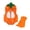 Orange Persimmon, variant on Newborn Baby Boy Girl Halloween Outfit Baby Kids Bee Costume Infant One Piece Romper Sleeveless Zipper Jumpsuits Hoodie Warm Playsuit with Leg Warmers Set
