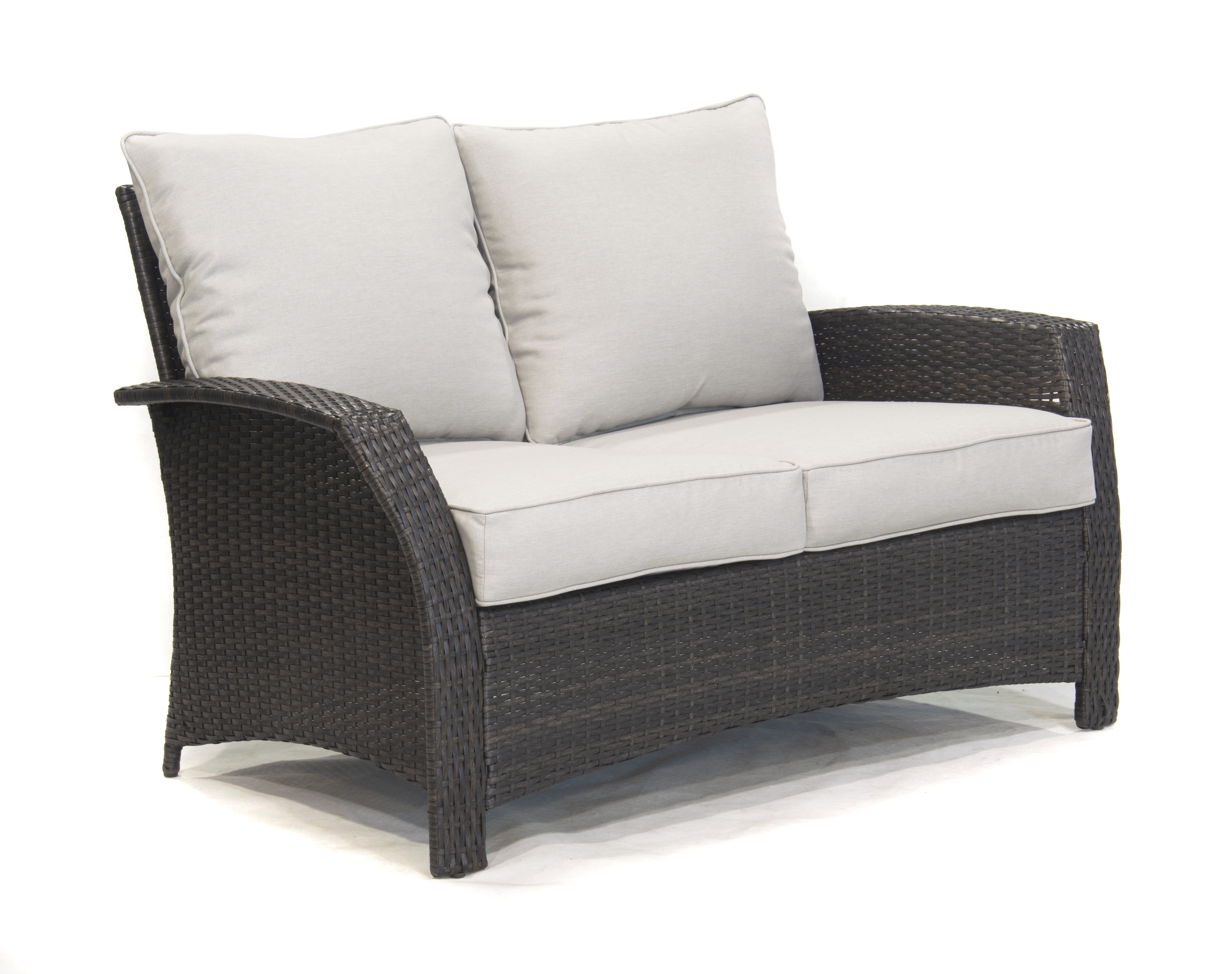 Outdoor Patio Williamsport 4 Pieces Deep Seating Set - with Furniture Cover