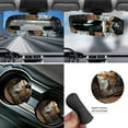 thumbnail image 5 of Yuyamidu Deer Car Seat Cover Steering Full Set of 14 Squirrel Wheel Cover Seatbelt Pad Trash Can Armrest Cover Pad Cup Holders Rearview Mirror Cover Handbrake Cover for SUV Van Truck, 5 of 7