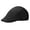 Black, variant on BadPiggies Men's Newsboy Cap Adjustable Beret Cap Mesh Elastic Driving Hat Ivy Cabbie Flat Cap (White)