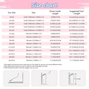 EONROACOO Roller Skates for Girls, Women Kid Teen Light up 4 Wheels Roller Skates (Youth 2)