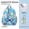 thumbnail image 2 of Cute Cartoon Unicorn Backpack Rainbow Fantasy Theme with Magical Galaxy Print for s and Students, 2 of 6