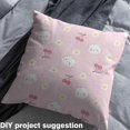 thumbnail image 2 of Castle Fairy Kawaii White Bear & Daisy Fabric by the Yard - 3 Yards, Sewing & Decor, 2 of 6