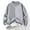 Gray, variant on jjayotai Mens Sweater Tops Clearance Mens Crewneck Pullover Sweatshirt Casual Fashion Knit Slim Fit Thermal Sweater Plus Size Autumn Winter Warm Knitwear Top
